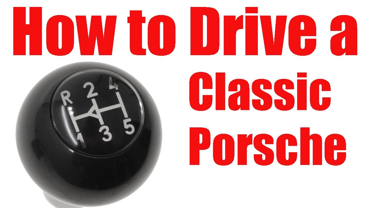 How to drive a Porsche 911 912 with a Racing H 901 902 transmission