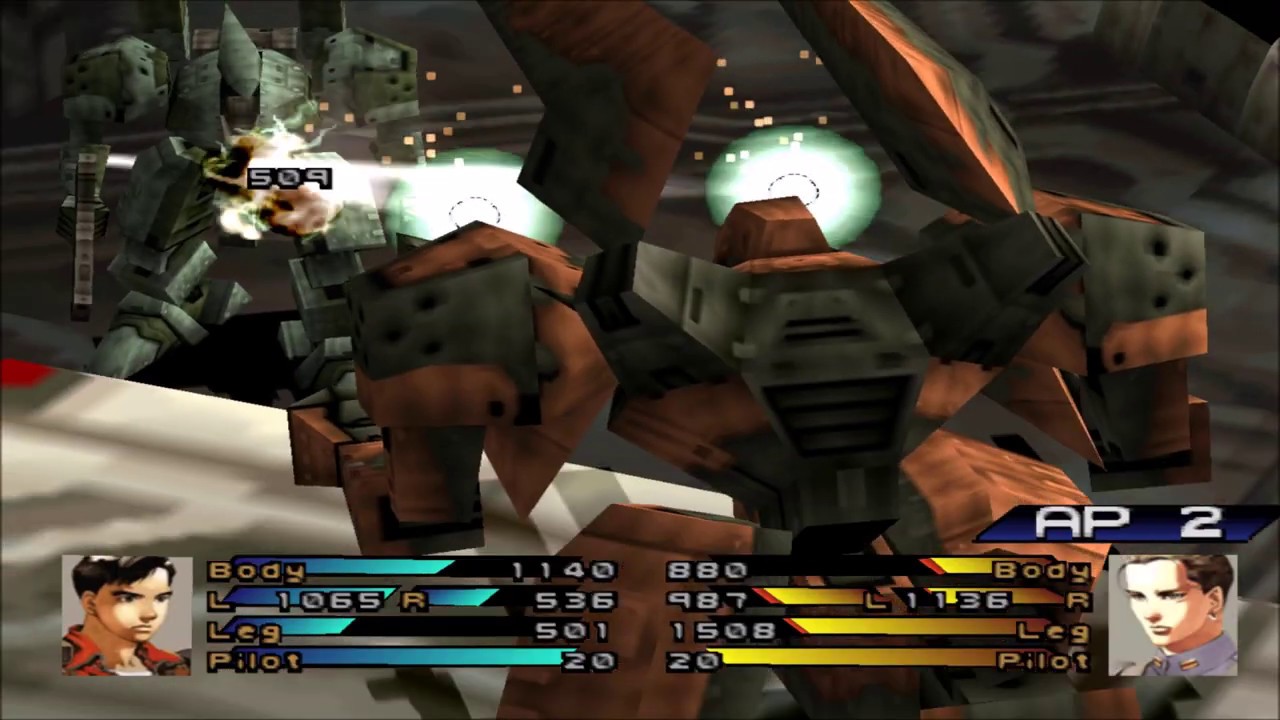 Front Mission 3 - Lukav Final Battle (Solo, No Items)