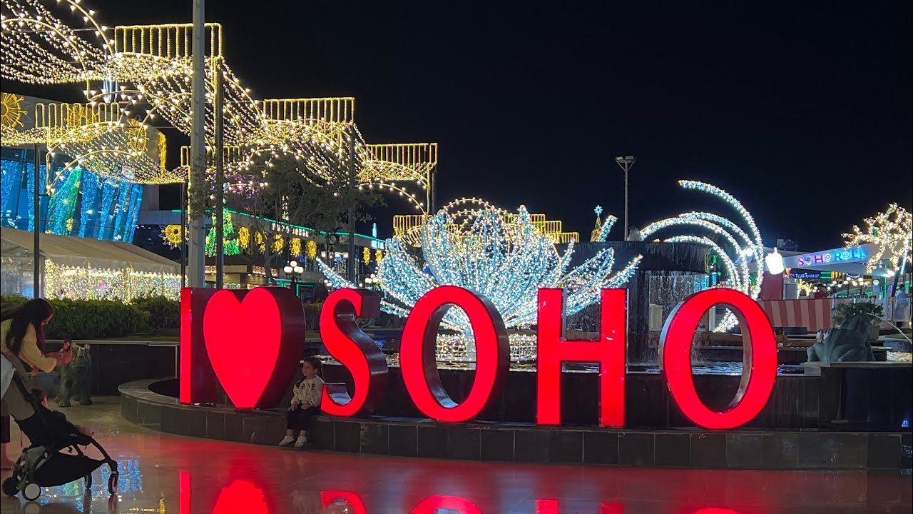 Soho square Sharm el Sheikh before Christmas 