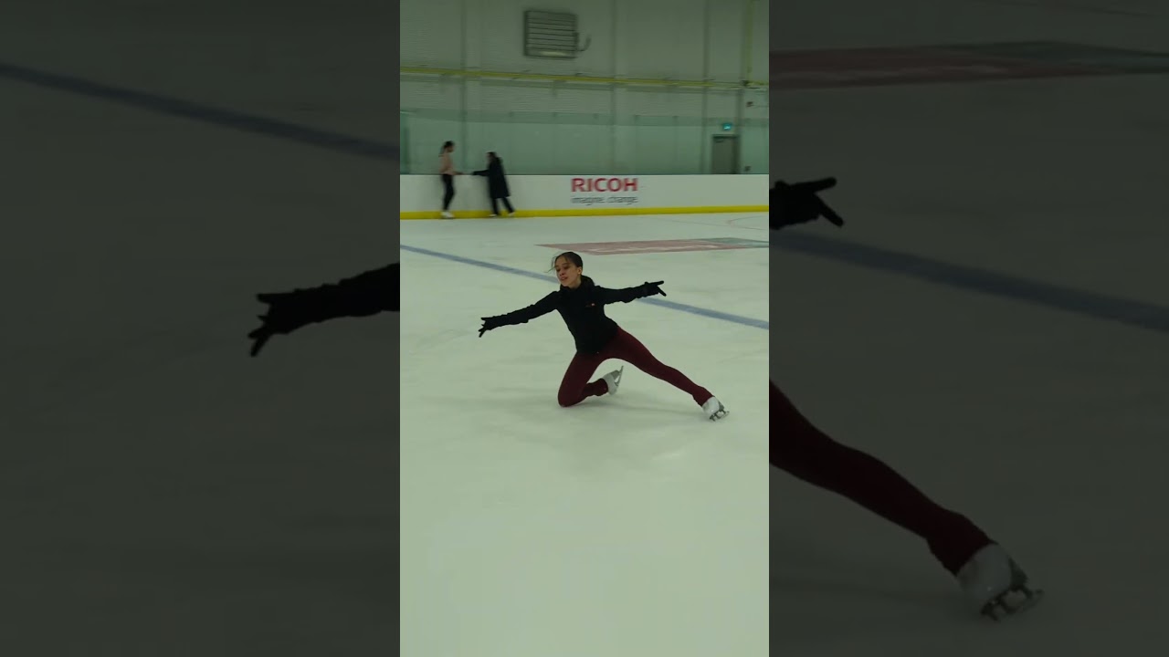 Freeskate choreo sequence. Big news coming! #figureskating #training #leasalonga #storyofmylife