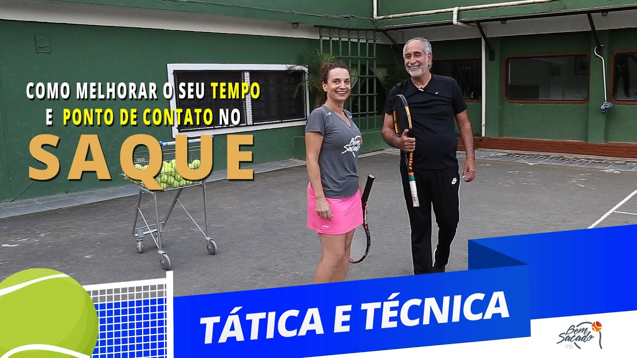 Saque de olho fechado- Bem Sacado Tênis