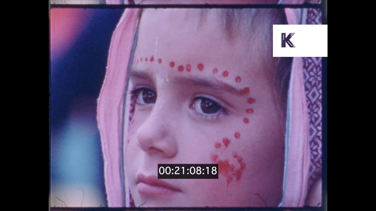 Early 1980s Hare Krishna Festival in California, HD