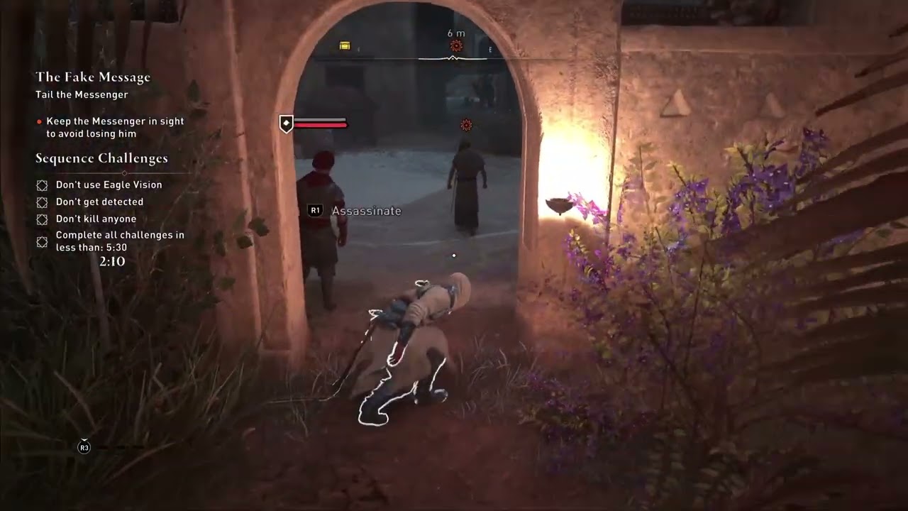 Assassin's Creed Mirage - The Fake Message Animus Sequence