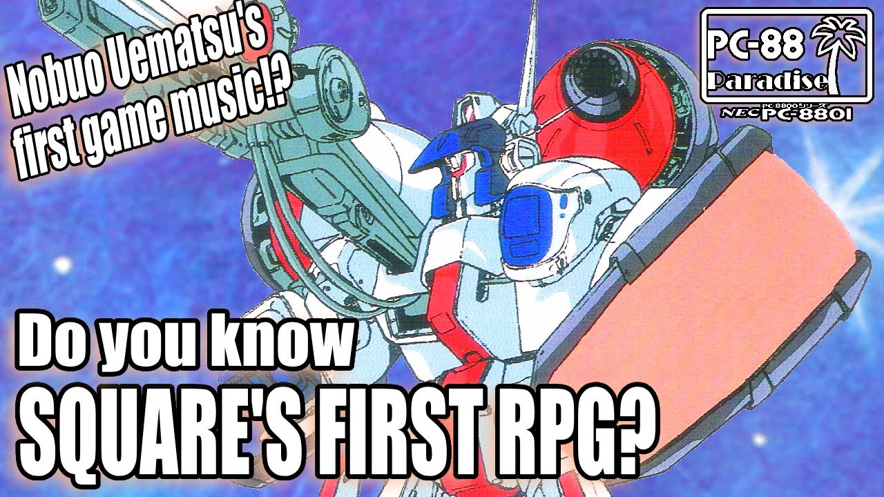 Cruise Chaser Blassty - Square's first RPG... and Nobuo Uematsu's first game music? (PC-88 Paradise)