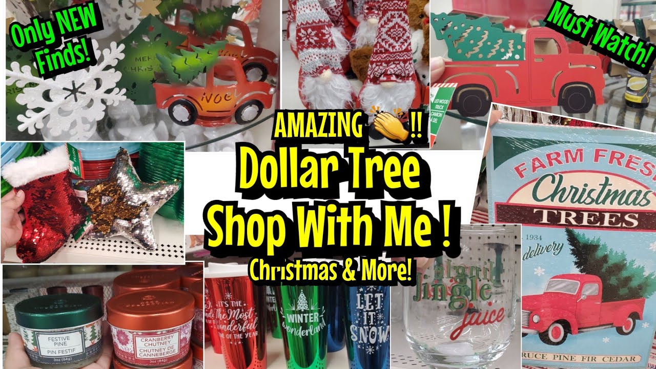 ALL NEW DOLLAR TREE CHRISTMAS 2020 SHOP WITH ME & MORE!!