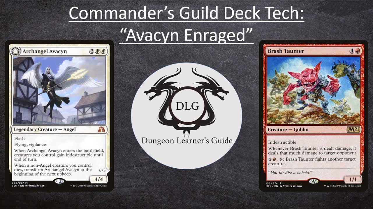Commander's Guild Deck Tech/Gameplay: Archangel Avacyn (Brash Taunter)