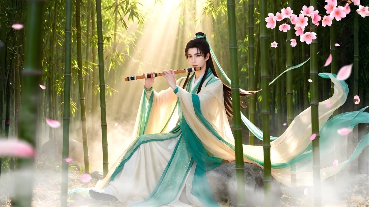 Relaxing Chinese Zen Instrumentals 🌸🌿: Flute, Erhu & Guzheng for Focus and Calm