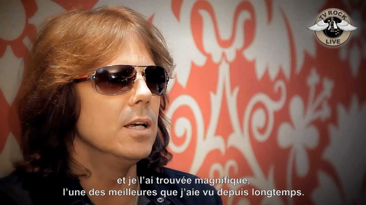 Europe - Interview Joey Tempest - Paris 2012 [HD] Traduction en Français