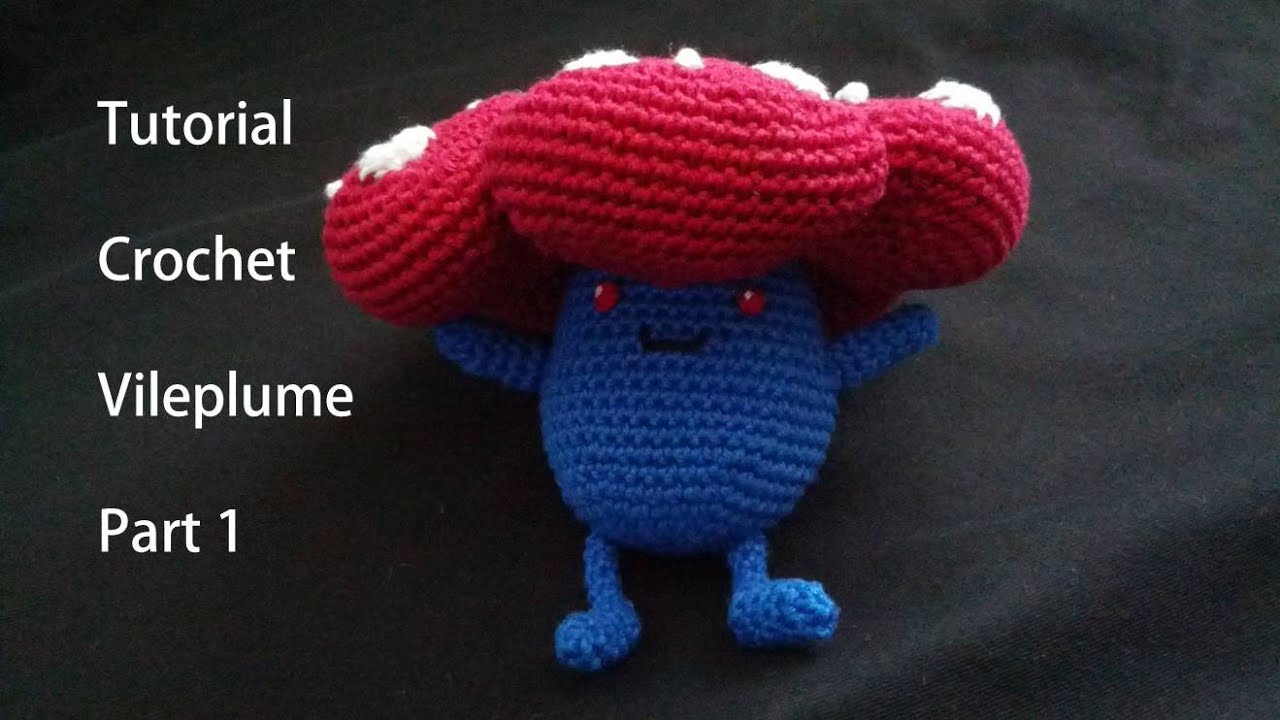 Vileplume Amigurumi Pokemon Crochet Tutorial Part 1