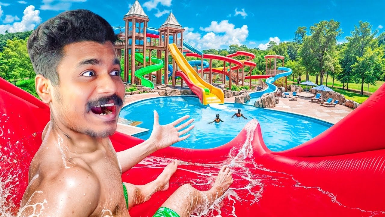 I BOUGHT A NEW  1 MILLION DOLLAR WATER PARK 🔥