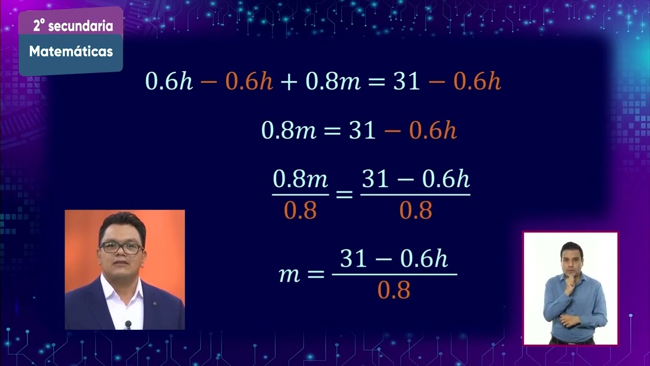 2&deg; Secundaria &raquo; Matem&aacute;ticas &raquo; M&eacute;todo de igualaci&oacute;n