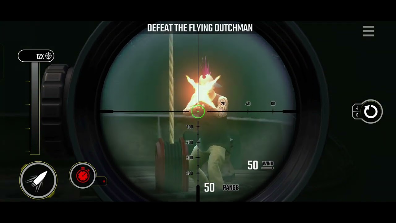 Defeat The Flying Dutchman, Pure Sniper Zone 20 #sniping #snipepoint #gaming 