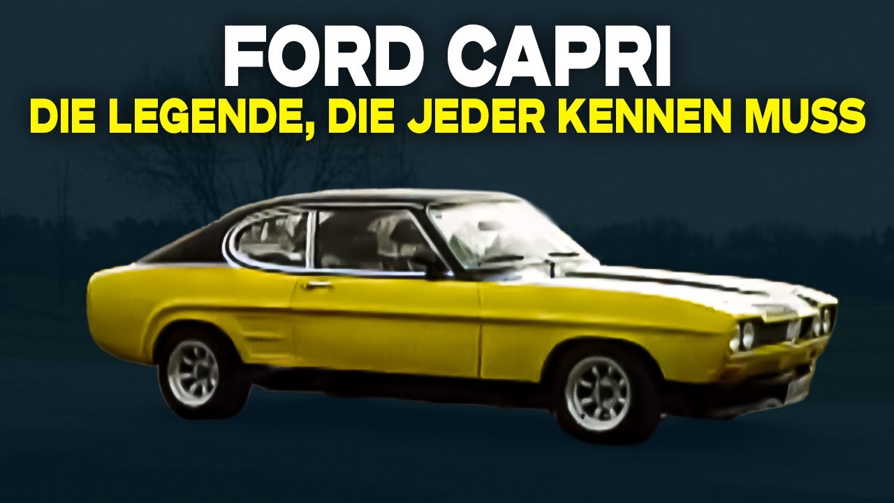 Ford Capri – Europas Antwort auf den Mustang | Kult-Coupé mit V6-Charakter | Motorvision Classic