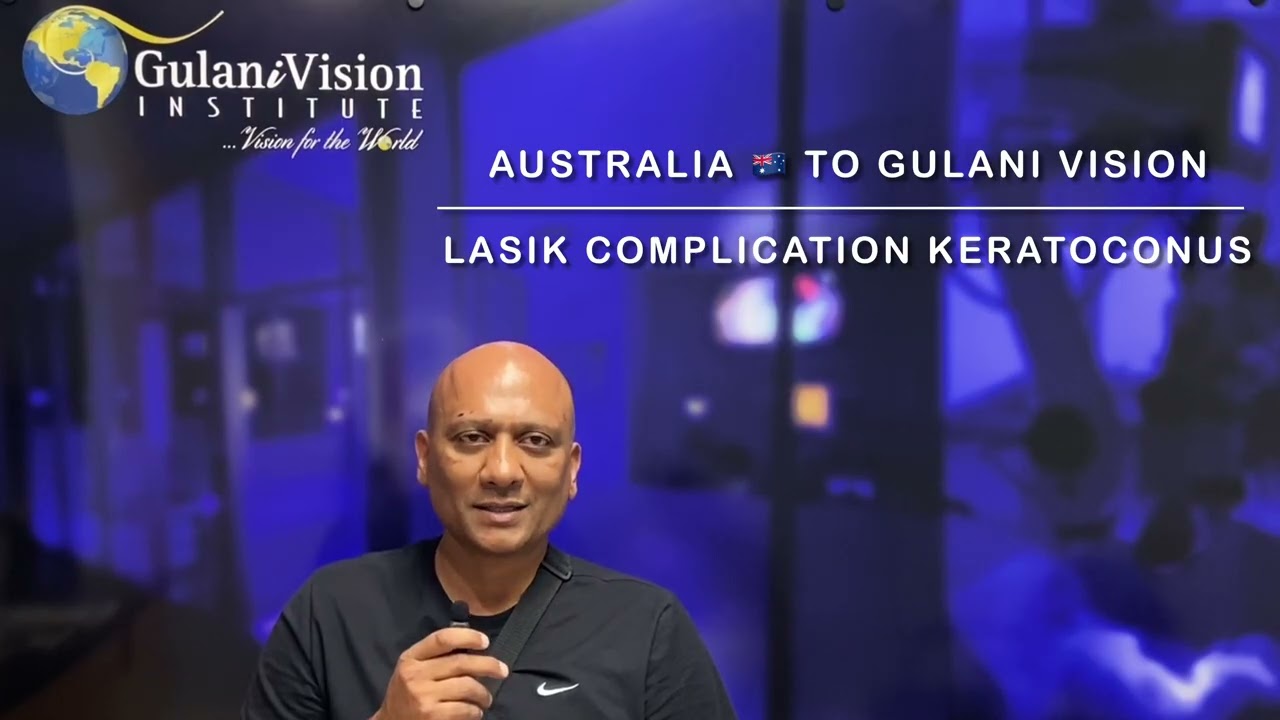 Коррекция осложнений LASIK (хирургического кератоконуса). Из Австралии в @GulaniVision