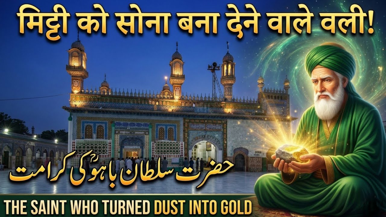 Mitti Ko Sona Banane Wale Allah Ke Wali: Hazrat Sultan Bahu Sultan-ul-Arifeen | Seerat Voice