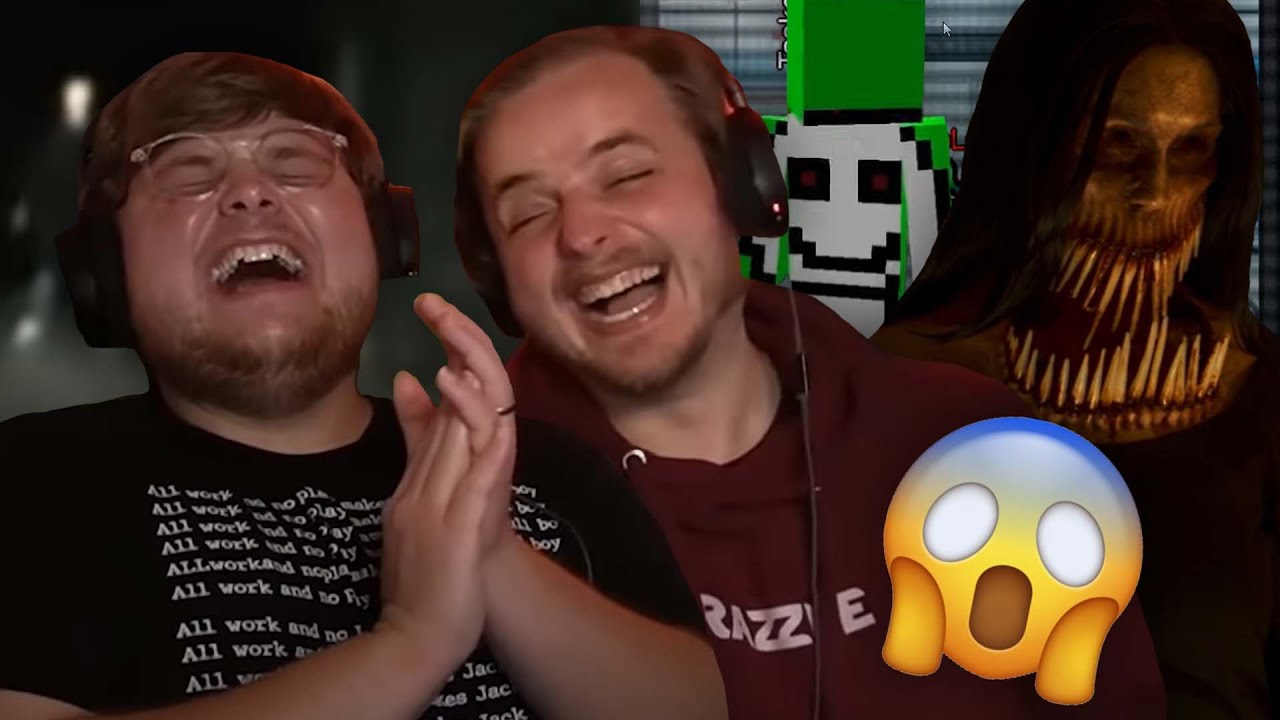 We watched scary YouTube videos!
