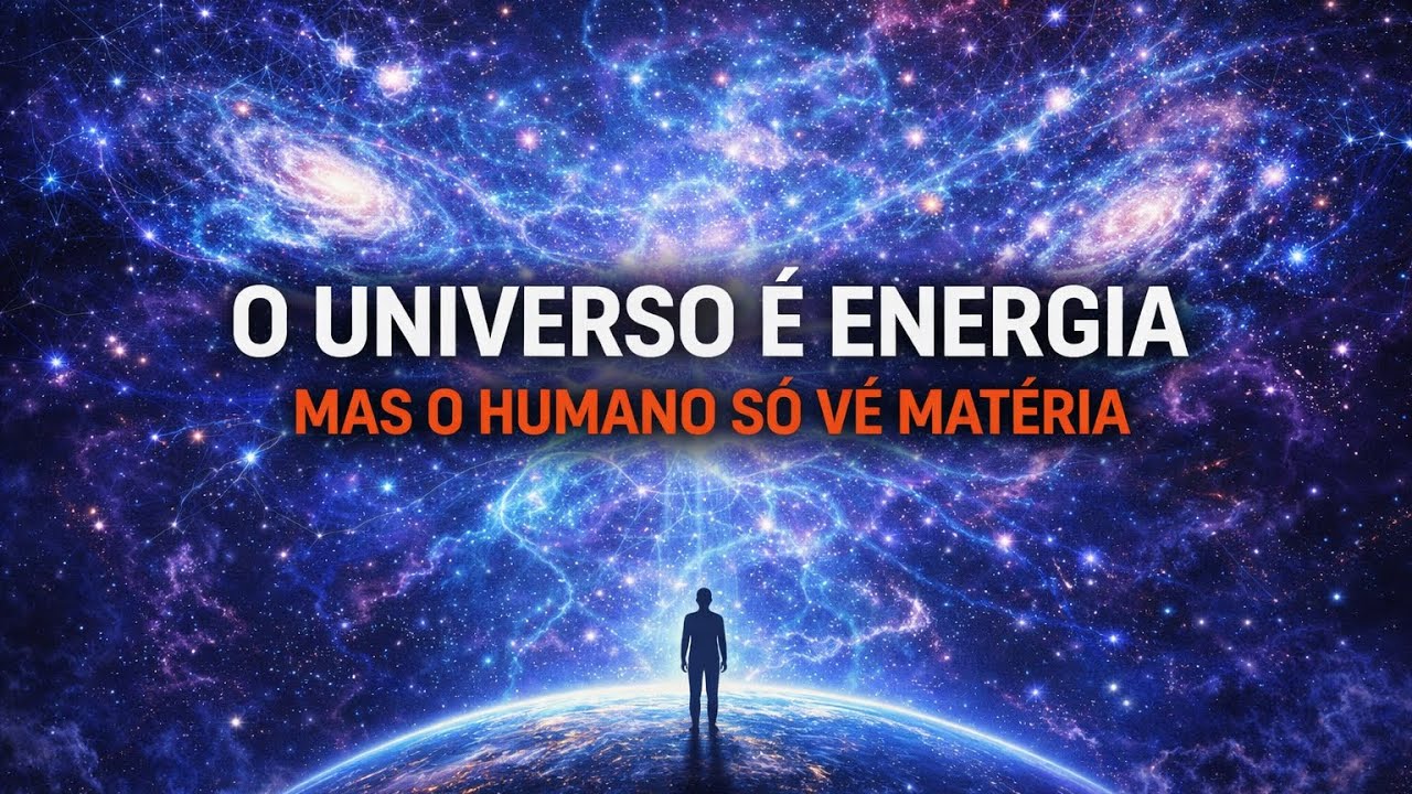A CIÊNCIA JÁ DESCOBRIU: O UNIVERSO É ENERGIA — MAS O HUMANO AINDA VIVE NA