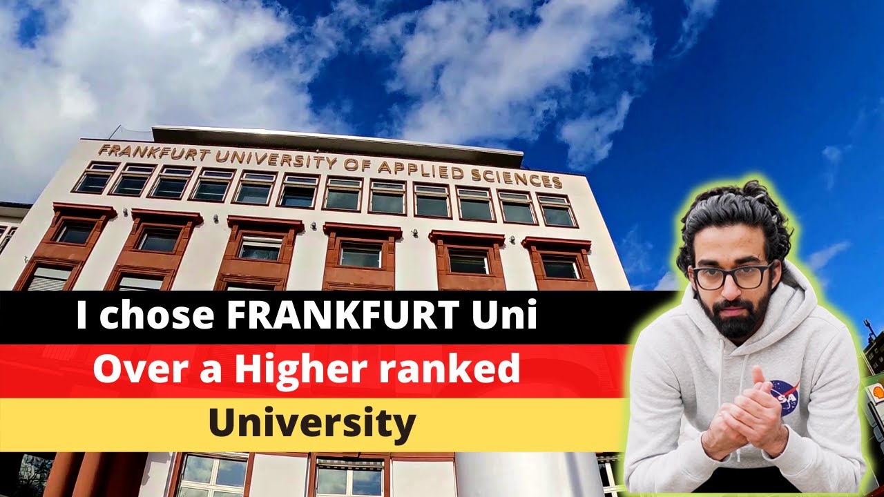 GOT ADMISSION in 3 German Universities | why I chose FRANKFURT