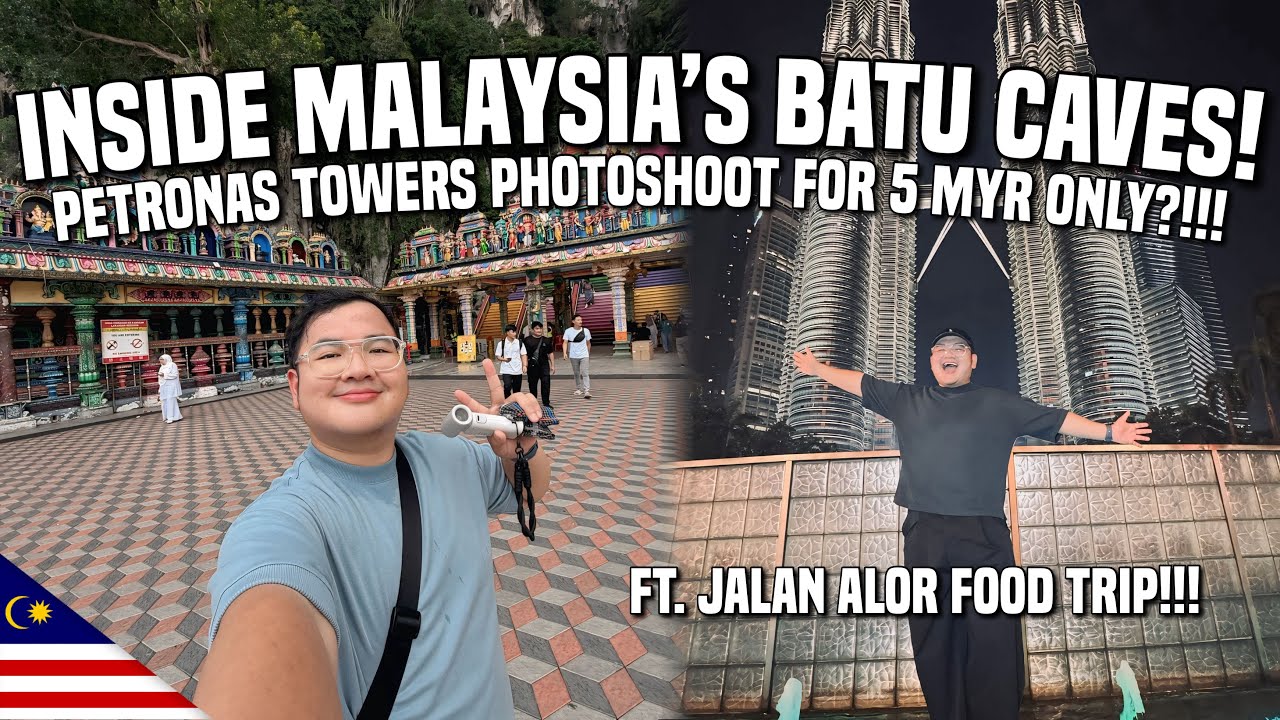 INSIDE MALAYSIA&rsquo;s BATU CAVES + JALAN ALOR FOOD TRIP! 🇲🇾 | Ivan de Guzman