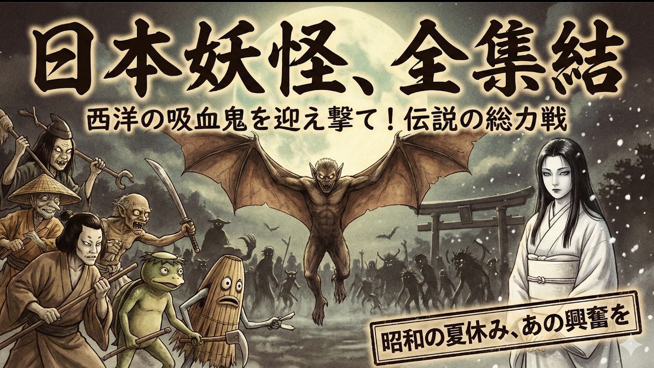 【ゆっくり解説】トラウマ確定！？CGなしの造形が怖すぎた昭和の「妖怪・怪談映画」BEST10