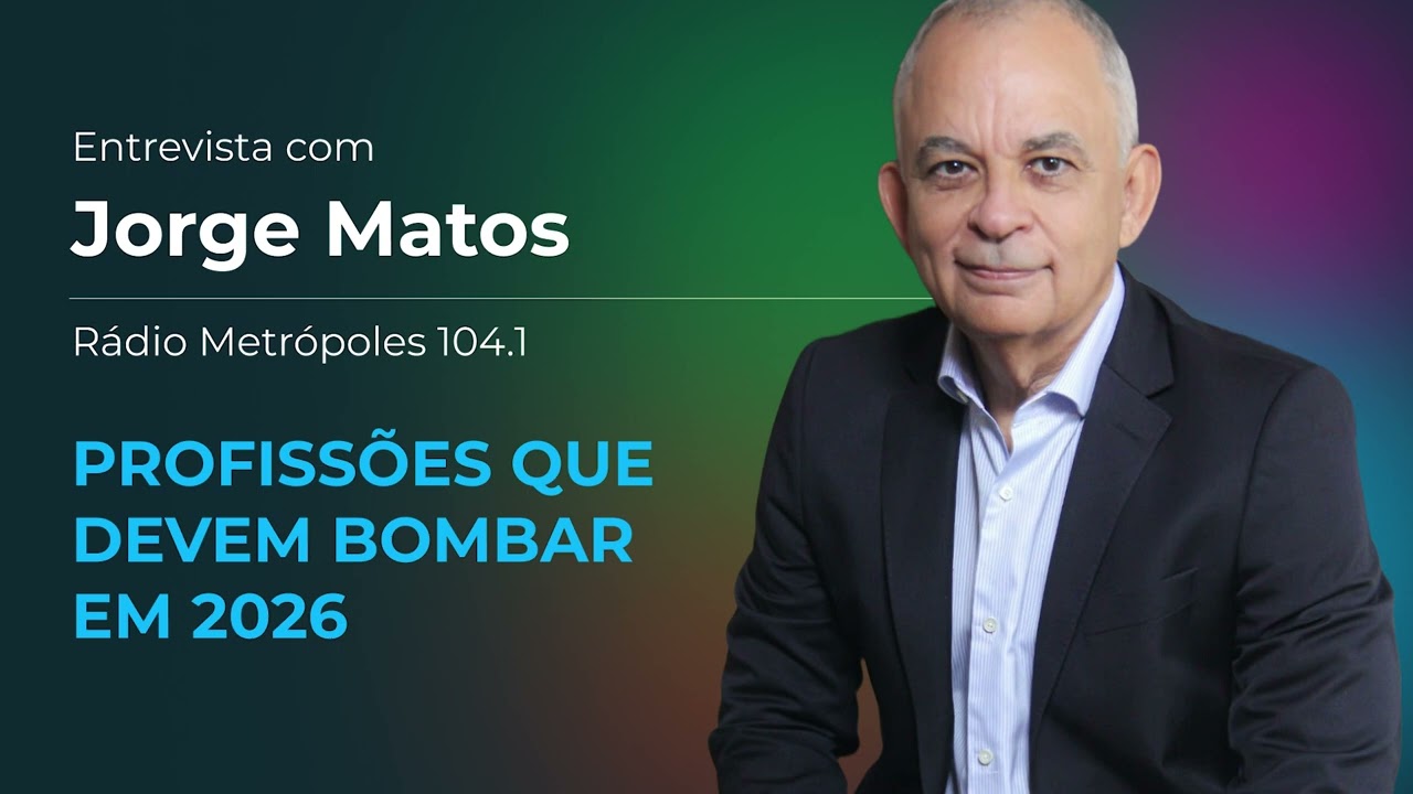Rádio Metrópoles 104.1: Profissões que devem bombar em 2026
