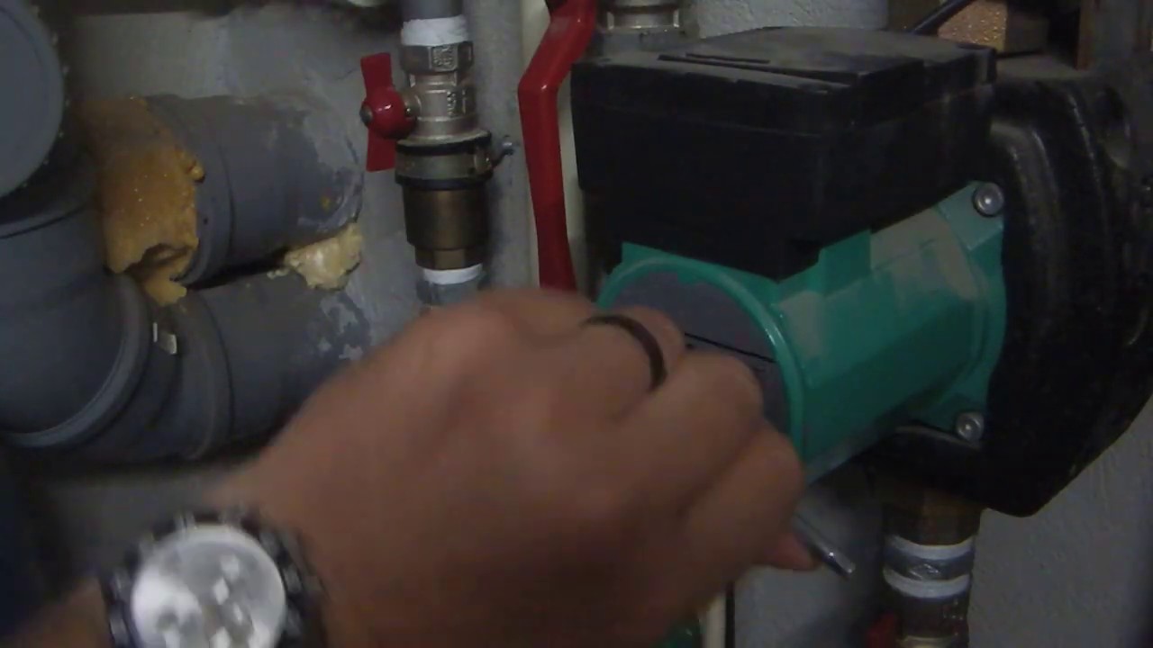 deblocare rotor pompa circulatie wilo 1/2