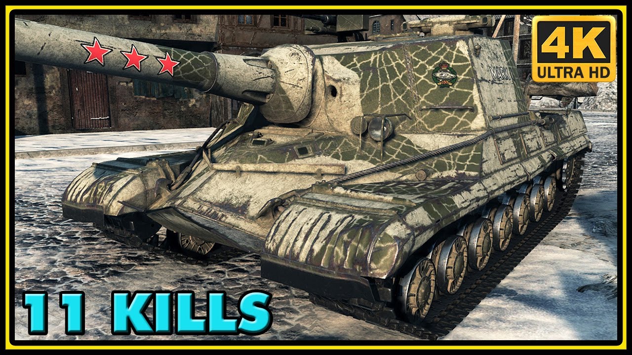 Object 268 - 11 Kills - 9,9K Damage - World of Tanks Gameplay