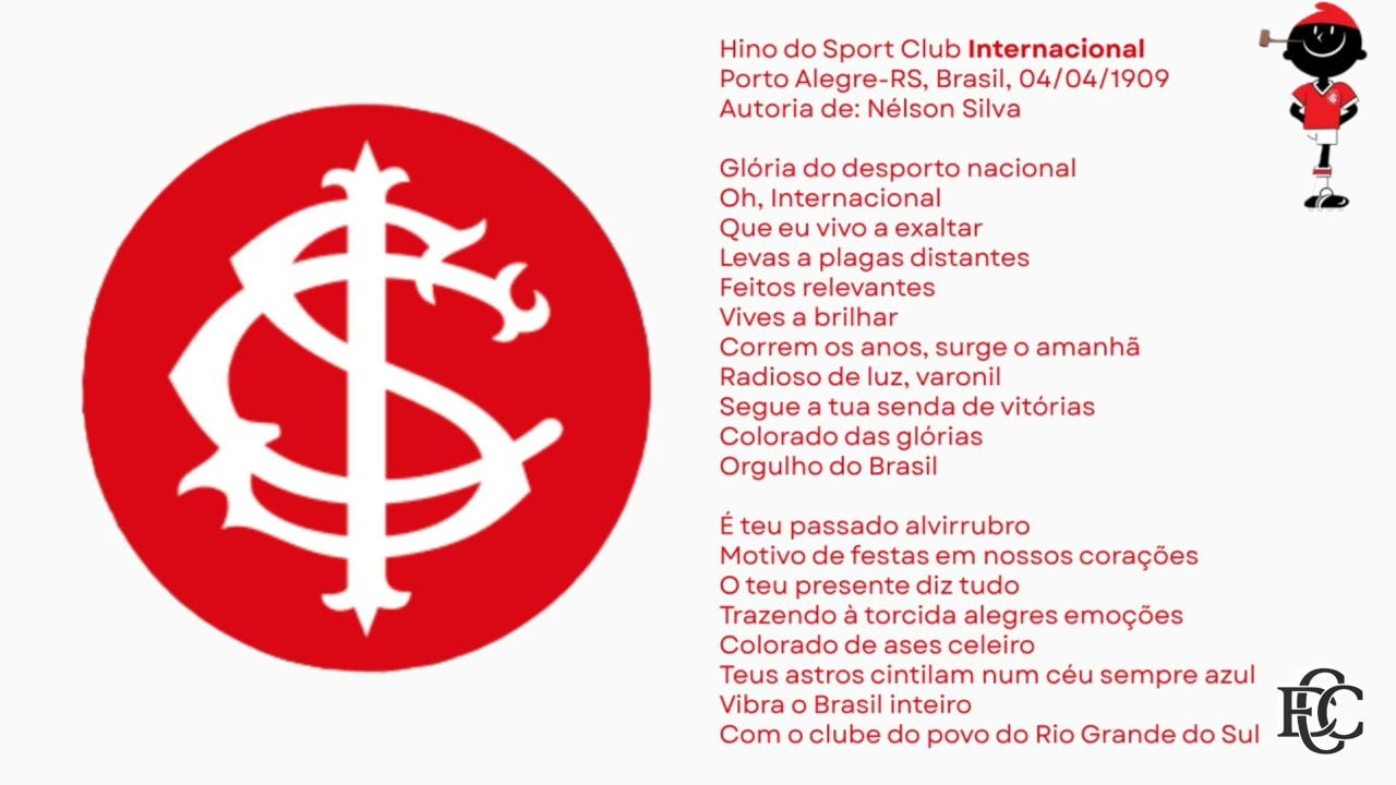 Hino do Internacional - Celeiro de Ases (Versão de 1969)
