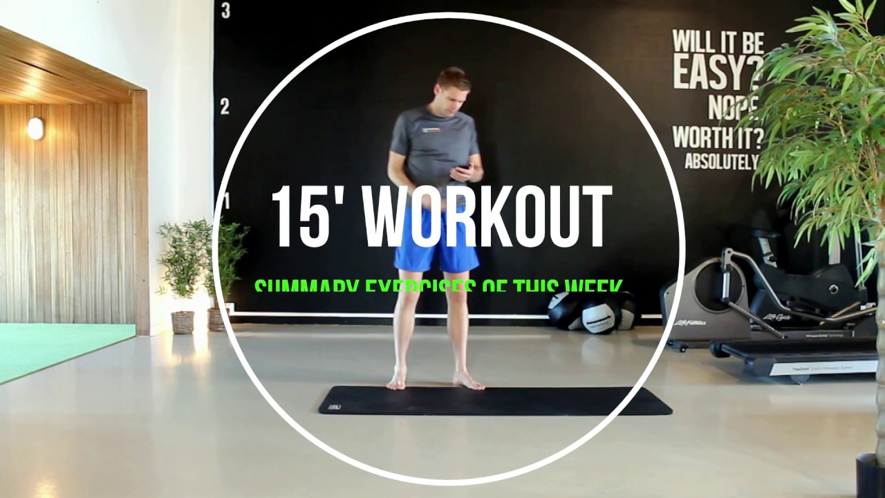FUN Mixed FRIDAY - 15 Home Workout - 3D movement - HIIT - Stretch