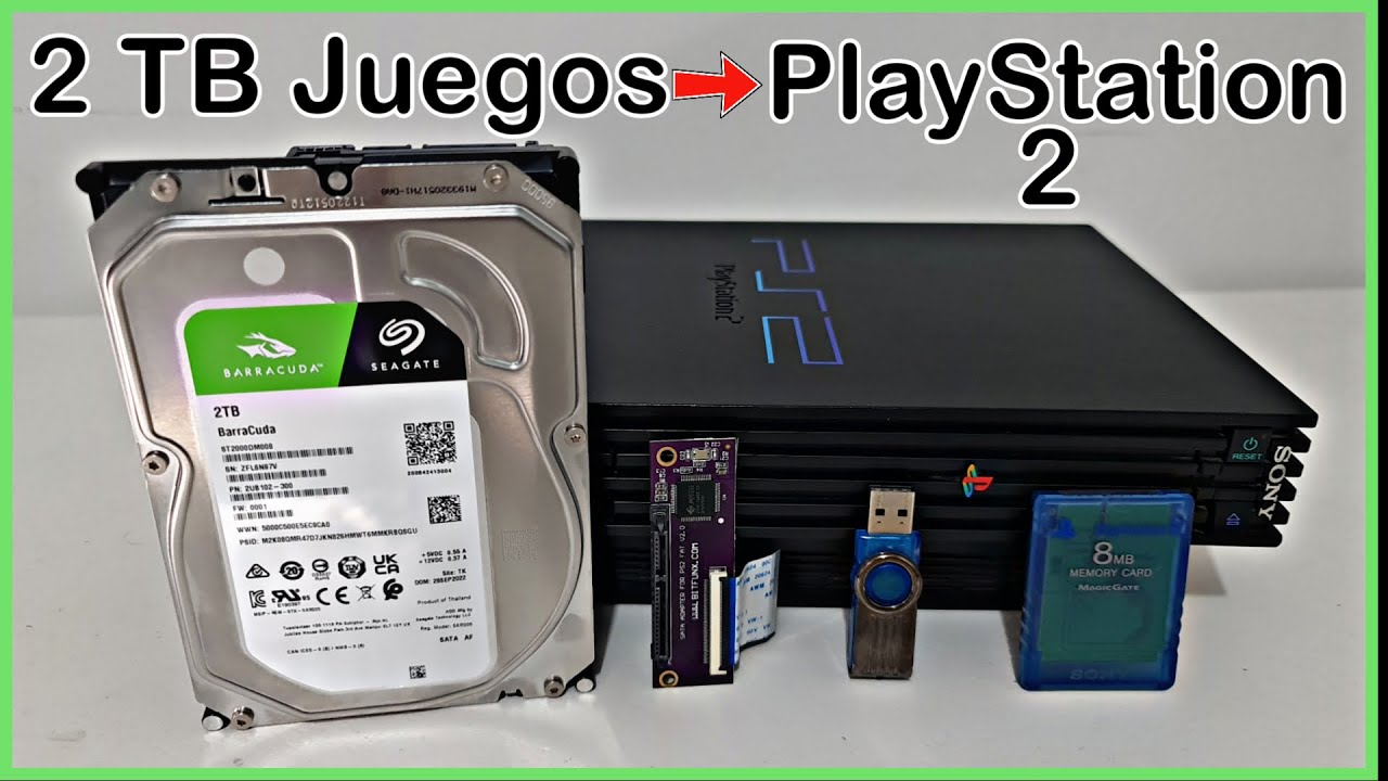 ¿Cómo instalar juegos de PS1 y PS2 en un disco duro interno HDD? (Tutorial súper explicado)