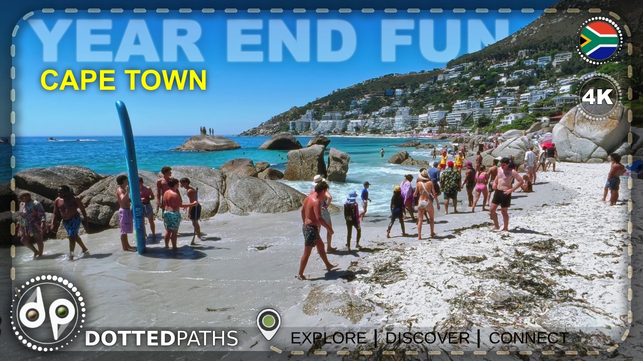 Cape Town&rsquo;s Clifton Beaches 🏖️ | One of Africa&rsquo;s Most Sought-After Beach Destinations | 4K Walk
