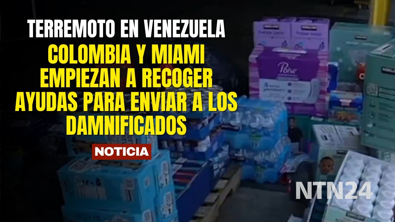 Terremoto en Venezuela | Colombia y Miami empiezan a recoger ayudas para enviar a los damnificados