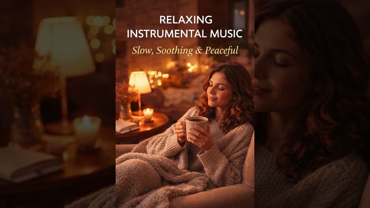 🎼🪷Warm & Soothing Instrumental✨🕯️Unwind, Breathe & Reset - A Gentle Escape Into Calmness, & Comfort