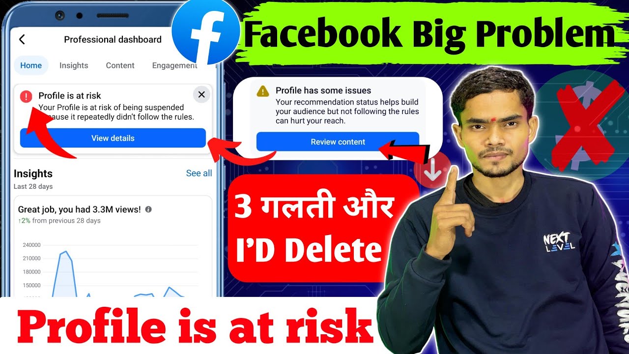 Facebook Profile is at risk 