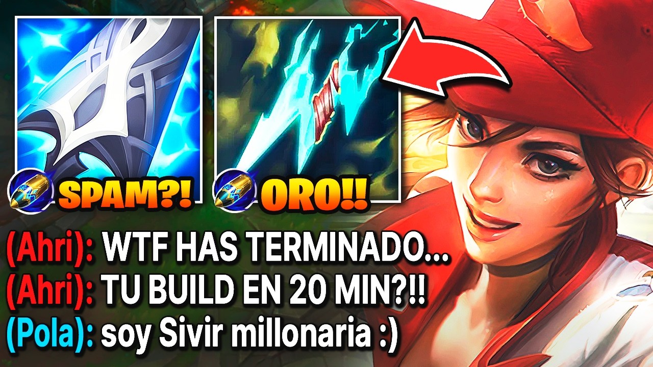 Sivir pero con su build millonaria para terminar la build en 20 minutos