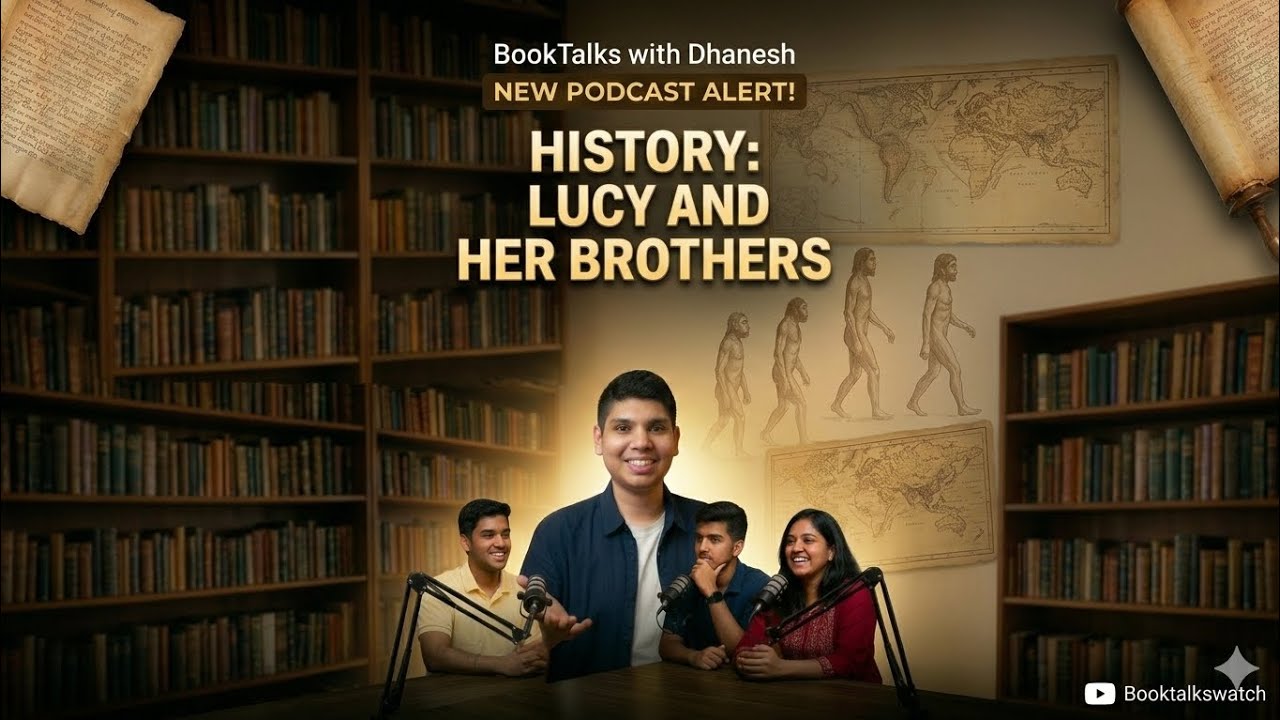 Lucy and Her Brothers | The Story of Human Evolution | Book Talks with Dhanesh