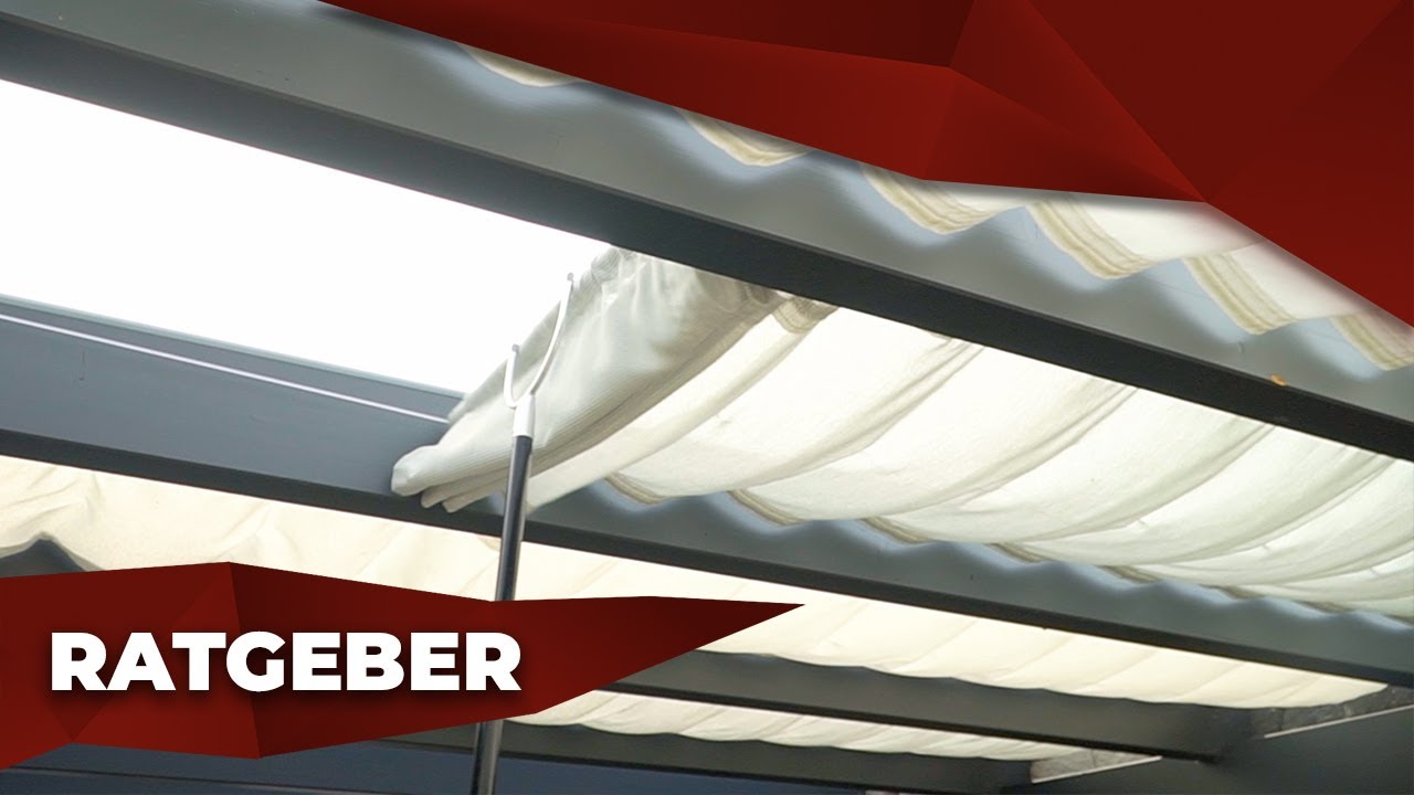 Seilspannmarkisen. Die ideale Alternative