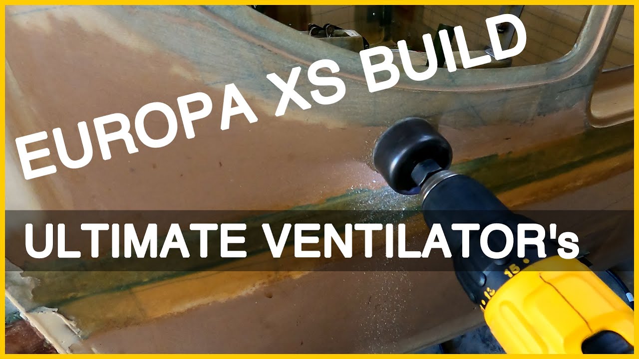 Europa Aircraft Kit Build - Ultimate Ventilators