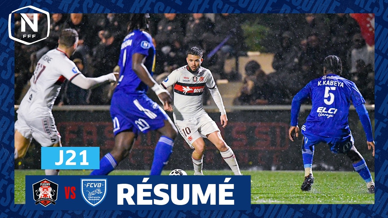 J21 I FC Fleury 91 - FC Villefranche B. (2-2) I National FFF 2025-2026
