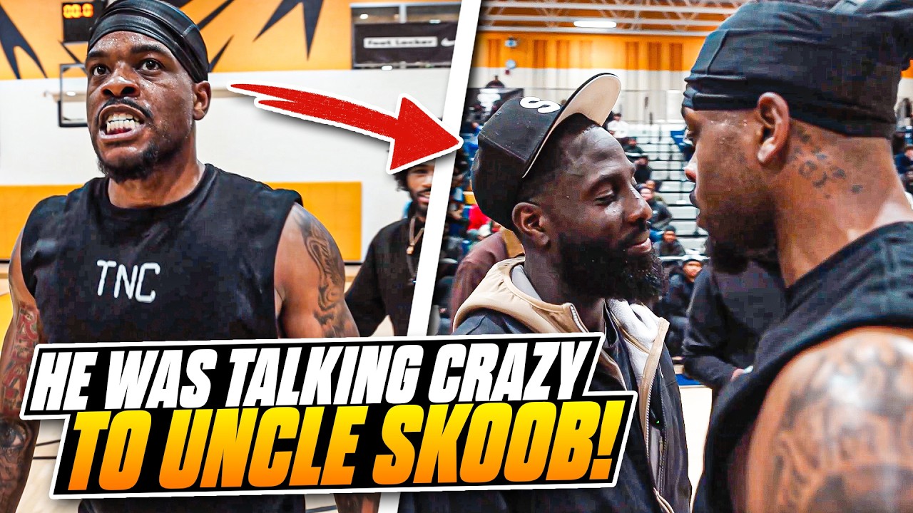 Malik Dunbar Was Talking ABSOLUTELY CRAZY To Uncle Skoob During This 1v1...