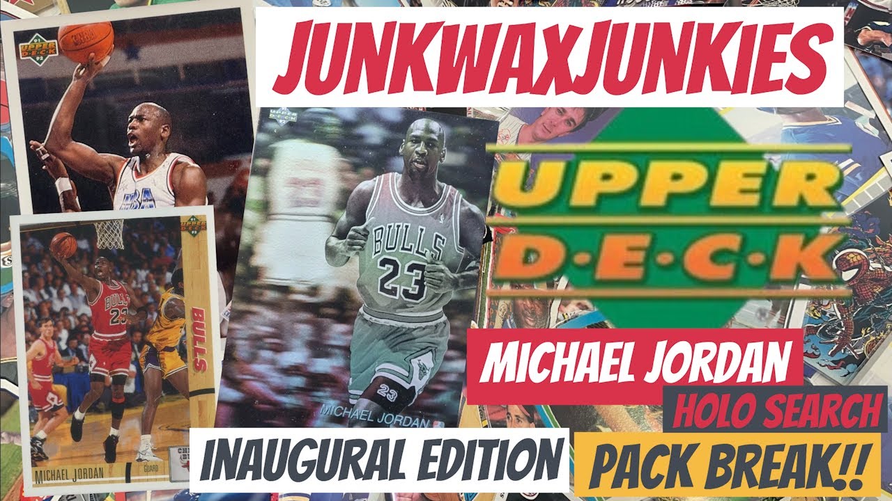Upper Deck 91/92 Basketball Pack Break Michael Jordan Holo search