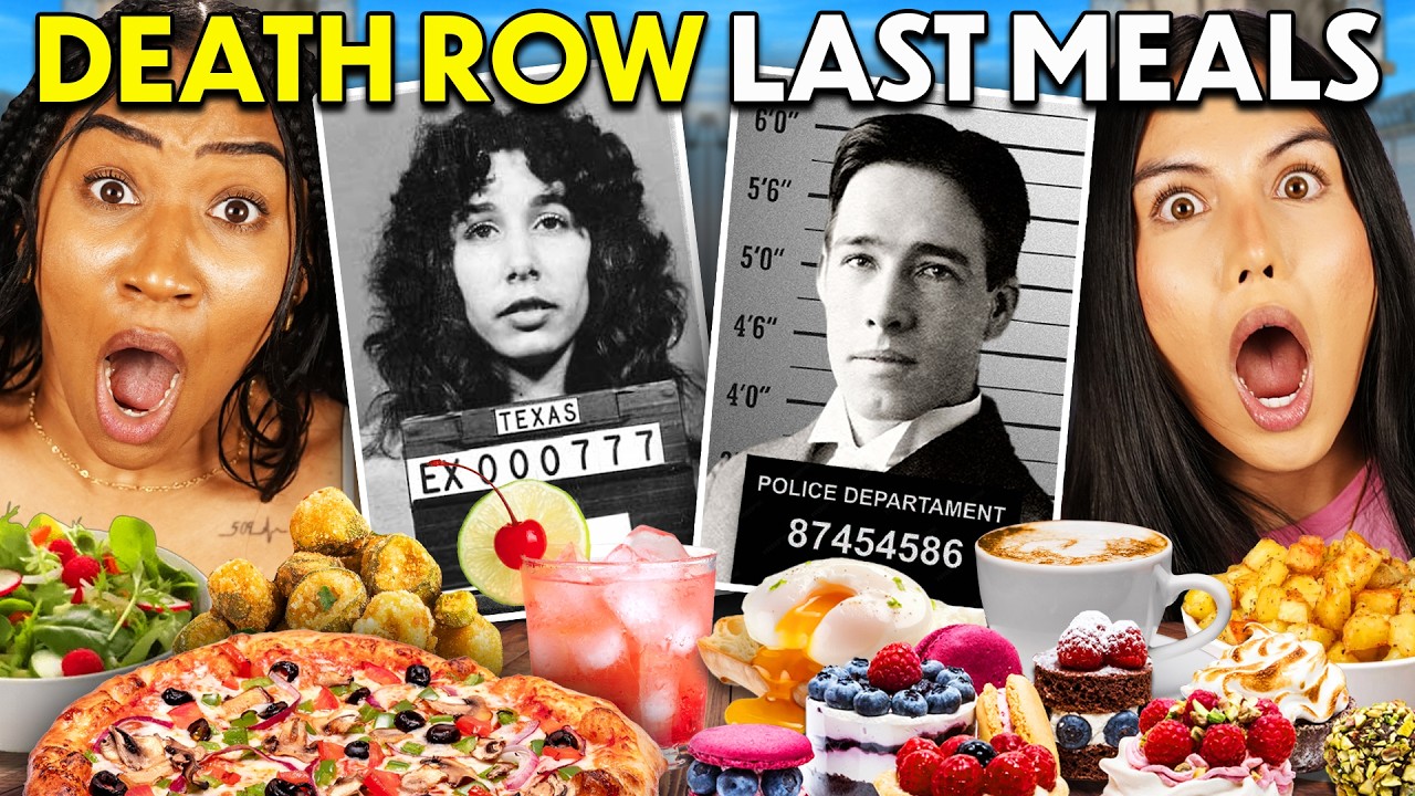 Trying & Rating The Weirdest Death Row Last Meals!