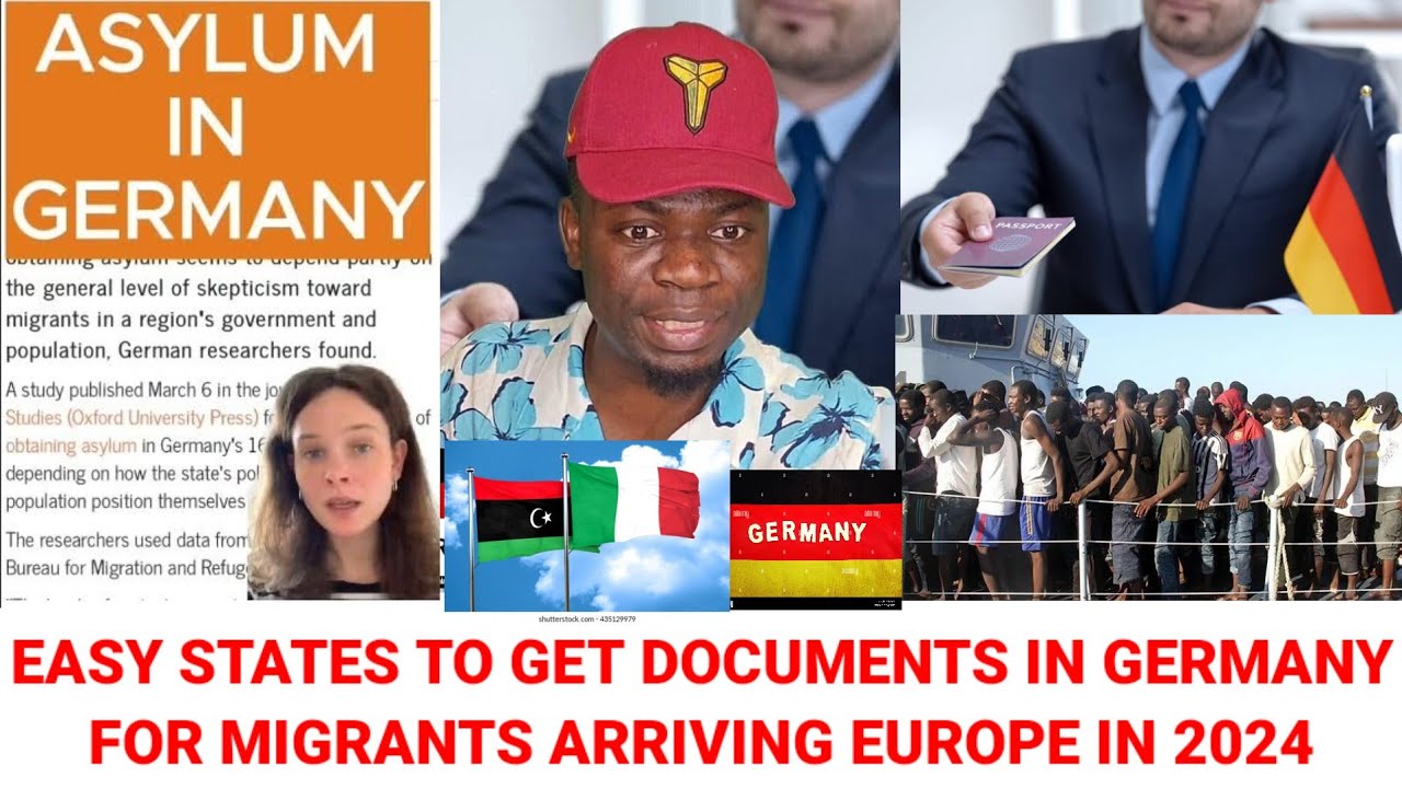 Easy Way To Get Documents In Germany & Best Cities To Seek Asylum 2024 - Video
