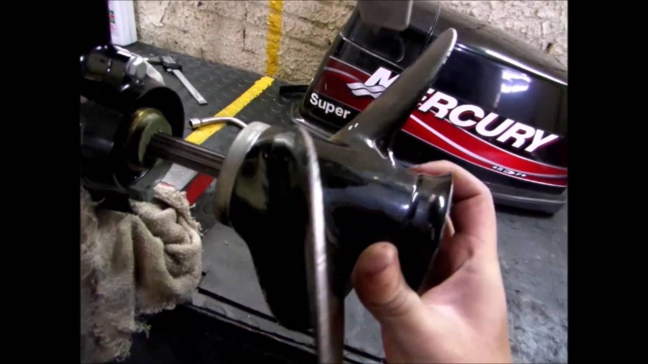 DTS - Motor de Popa Mercury 15 Super  - 1/3 - Revisão Rabeta