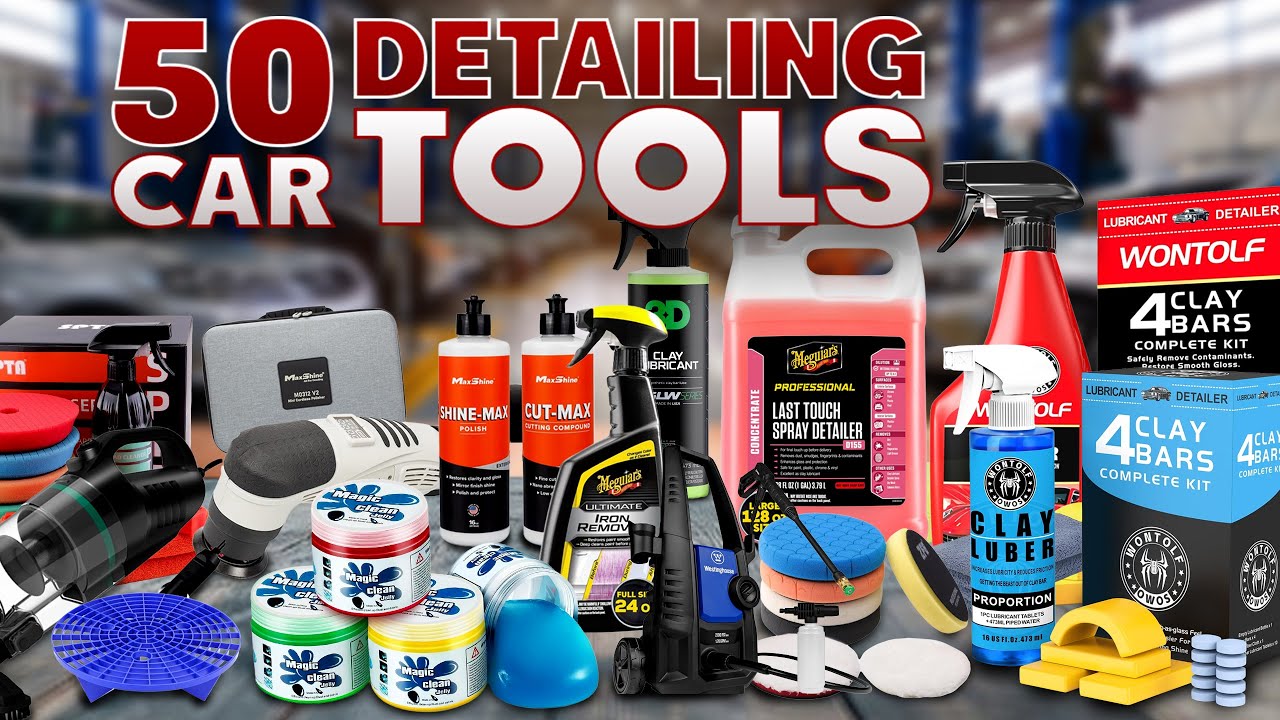 50 Car Detailing Tools On Amazon You Must See