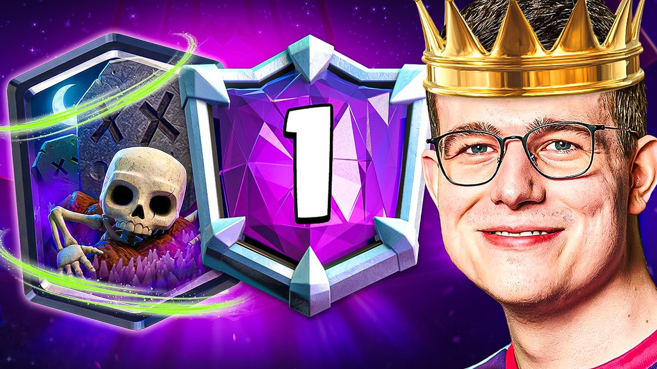 😱🥇ICH BIN PLATZ 1 DER WELT MIT FRIEDHOF... (BESTE KARTE!) | Clash Royale Deutsch