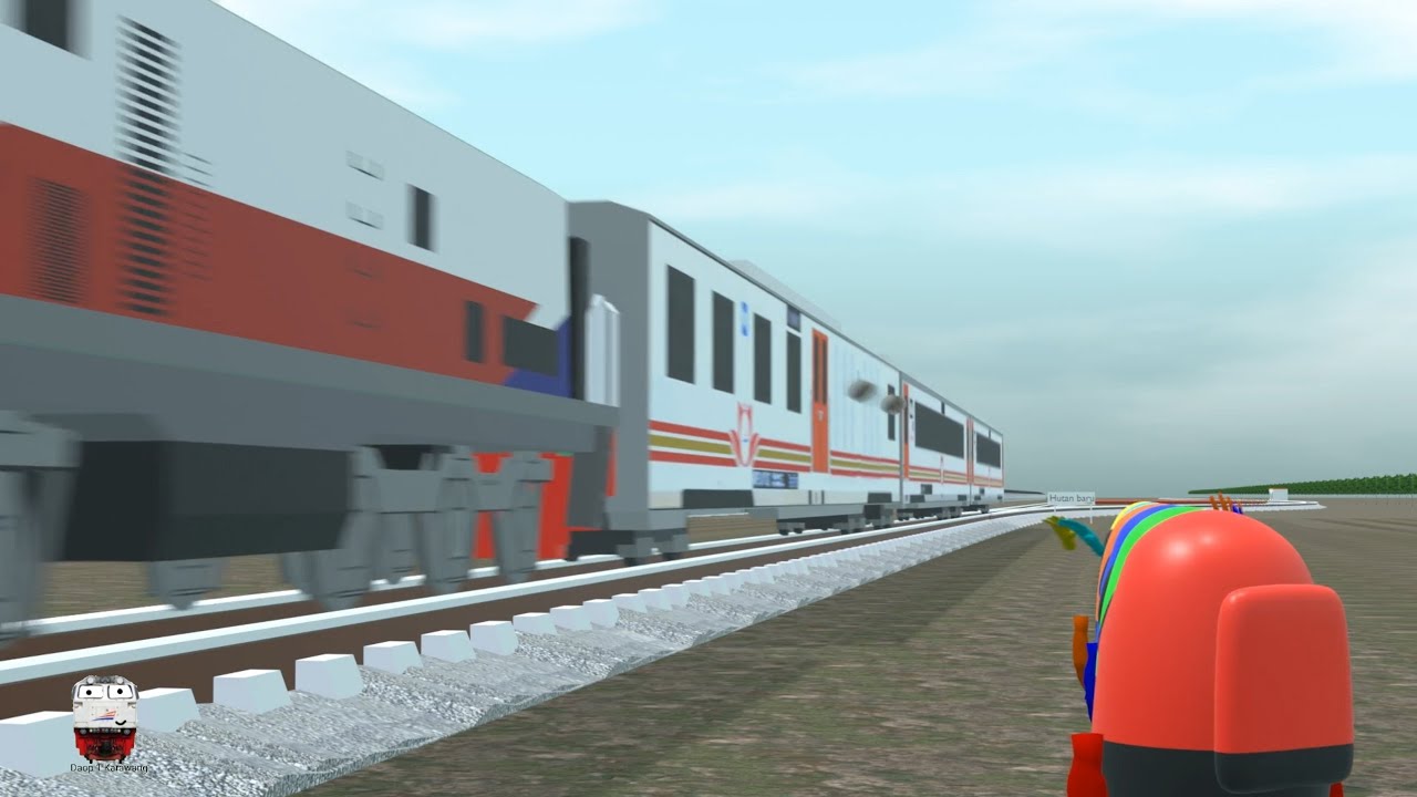 kereta dilempari batu