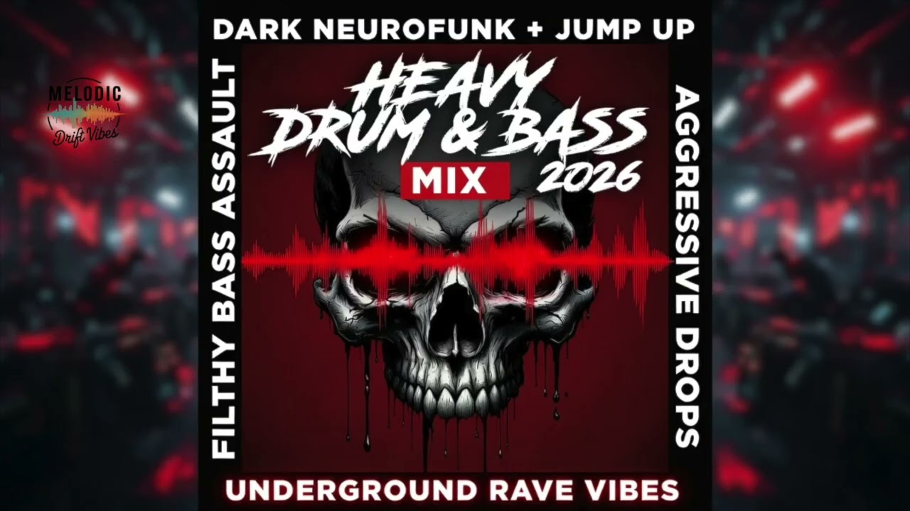 Face-Melting Heavy DnB 2026 🔥 Neurofunk Jump Up Dark Rollers | Brutal Mix