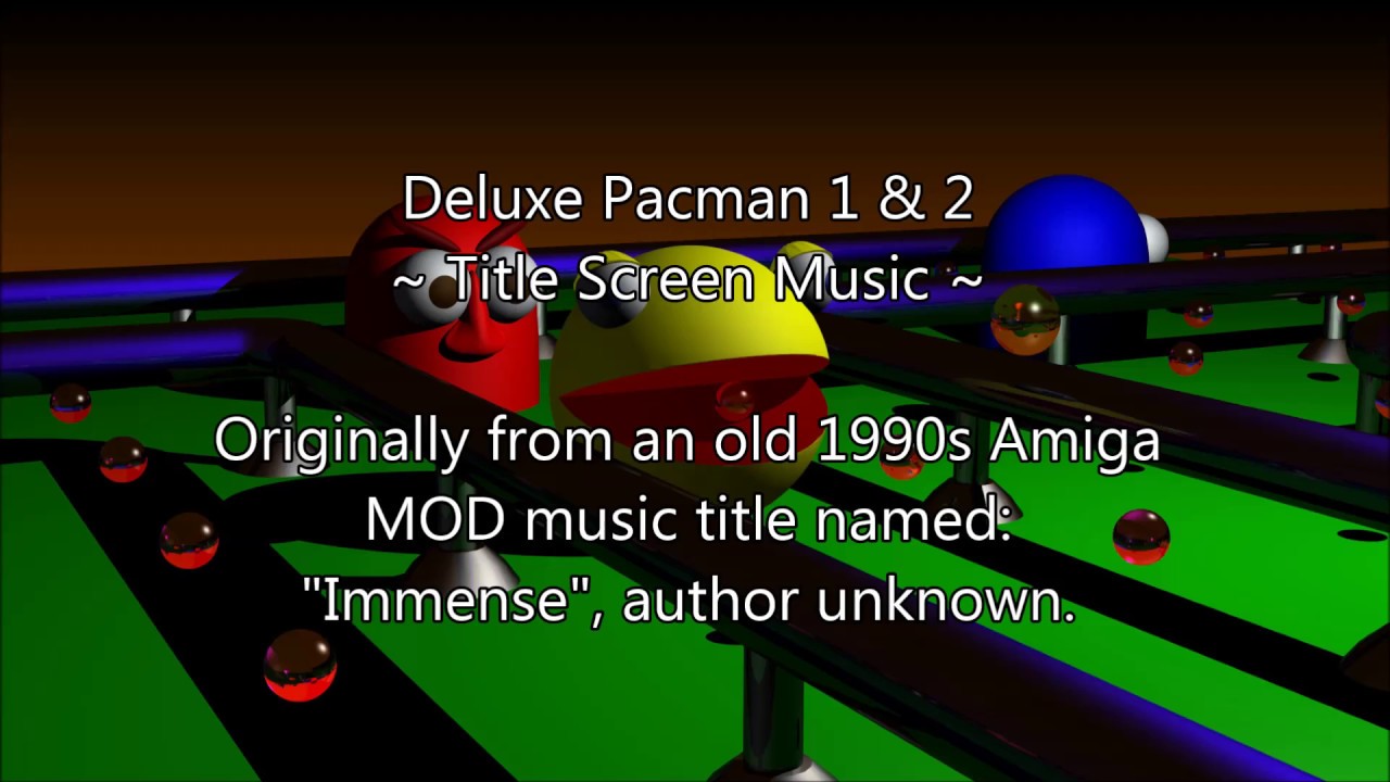 Deluxe Pacman 1 & 2 - Title Screen Music