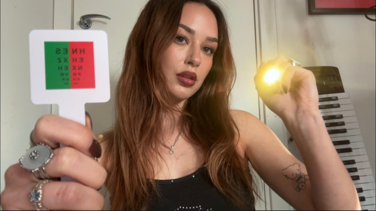 [ASMR] Eye Exam But Everything Is Wrong (fast & aggressive)